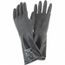 AlphaTec 38-514 Medium-Duty Chemical Resistant Gloves, Unsupported Butyl Polymer with Rough Grip, Black, Medium
