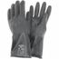 AlphaTec 38-514 Medium-Duty Chemical Resistant Gloves, Unsupported Butyl Polymer with Rough Grip, Black, XL