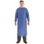 AlphaTec 56-910 Fats Grease & Oil-Resistant Coat Apron, Blue, Large