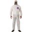 AlphaTec 1500 Model 100 Disposable Chemical Resistant Coveralls, White, XL (Pack of 25)
