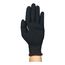 HyFlex 11-591 Ultra-Light Puncture & Puncture Resistant Gloves, Nitrile Palm Coating, Black, XS