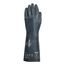 AlphaTec 53-003 Hybrid Technology Chemical & Heat Resistant Gloves, Multi-Layer Polymer & Neoprene Shell, Black, Small