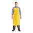 AlphaTec 56-801 High-Performance Disposable Bib Aprons, Yellow, Universal