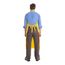 AlphaTec 56-801 High-Performance Disposable Bib Aprons, Yellow, Universal