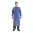 AlphaTec 56-910 Closed-Back Coat Aprons, Blue, XL