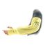 ActivArmr 59-408 Puncture Resistant Sleeves, 100% Kevlar Interlock Fabric with Thumbhole, Yellow, 26"