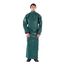 AlphaTec 4000 Model 215 Disposable Chemical Resistant Apron, Green, Large