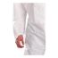 AlphaTec 1500 Plus Model 103 Disposable Chemical Resistant Coveralls, Collared, White, Medium (Pack of 25)