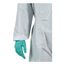 AlphaTec 1800 Model 111 Standard Chemical Resistant Coveralls w/ Hood, White, Large (Pack of 25)
