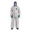 AlphaTec 1800 Model 195 Standard Disposable Chemical Resistant Coveralls w/ Hood, White, XL (Pack of 25)
