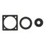 Kit, Gasket, Top Header, 1/4" Flange, 100113076