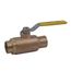 2-1/2" Sweat Bronze 2 Piece Ball Valve, 7024901A