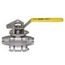 2" Sch. 40 Butt-Weld Stainless Steel 3 Piece Full Port Ball Valve, 86A50801