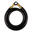 1/2" MegaFlow High-Speed Evacuation Hose, 6', 3/8" x 1/4" Flare (Black)