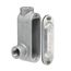 Form 9, 1-1/4" Rigid Threaded LL Conduit Body with Cover & Gasket - Aluminum