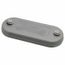 Form 7, 2" Steel Conduit Body Cover