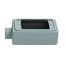 2.81" x 5.88" x 2.69" 1-Gang Malleable Iron Device Box w/ 3/4" Hub