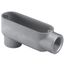 Form 7, 1" Rigid Threaded LB Conduit Body - Aluminum