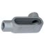 Form 7, 2" Threaded LL Type Rigid Conduit Body - Gray Iron