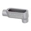 Form 35, 1-1/2" Threaded C Type Rigid Conduit Body - Malleable Iron