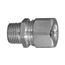 1-1/4" MNPT Aluminum Liquid Tight Strain Relief Straight Cord Connector, 1" to 1.125" Cord Dia. Range