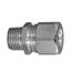 2" MNPT Aluminum Body Liquid Tight Strain Relief Straight Cord Connector, 1.531" to 1.78" Cord Dia. Range