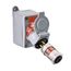 1-Gang Explosion-Proof Dead-End Malleable Iron Receptacle w/ 1/2" Hub (3P, 2W, 20A, 125 VAC)