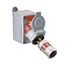 1-Gang Explosion-Proof Feed-Thru Malleable Iron Receptacle w/ 3/4" Hub (3P, 2W, 20A, 125 VAC)
