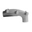 1/2" Rigid/IMC Explosion-Proof Malleable Iron 90-Degree Pull Elbow w/ Cover & Gasket
