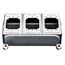 10.63" x 5" x 2.69" 3-Gang FDB Malleable Iron Device Box