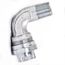 3/4" Male x 1/2" Female 90-Degree Threaded Conduit Elbow Union - Malleable Iron