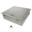 12" x 12" x 4" Stainless Steel Recessed Valve Box (Stainless Steel)