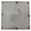 12" x 12" x 4" Stainless Steel Recessed Valve Box (Stainless Steel)