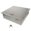 12" x 12" x 6" Recessed Valve Box w/ Screwdriver Cam Latch (Stainless Steel)