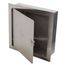 12" x 12" x 6" Recessed Valve Box w/ Screwdriver Cam Latch (Stainless Steel)