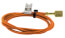 Wire Orange -18 AWG 18" 1/4" Piggy Back, AS-50206-25-DB