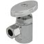 1/2" FIP x 3/8" OD Comp. Multi Turn Angle Stop Valve, Lead Free (Chrome)