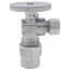 1/2" CPVC x 3/8" OD Compression Angle Stop Valve - Lead Free (Chrome)