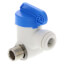 3/8" Male Compression x 3/8" Female Compression x 3/8" Angle Stop Adapter Valve (Lead Free)