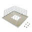 Wire Guard with Steel Base Plate