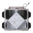 ATMO Series Fresh Air Appliance Heat Recovery Ventilator, 6" Side Ports (191 CFM)