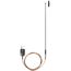 8" J-Type Liquid Temperature Probe w/ 3.3' Wire