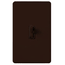 Ariadni 600va Toggler Low Voltage Single Pole Dimmer (Brown)
