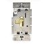 Ariadni 600va Toggler Low Voltage Single Pole Dimmer (Ivory)