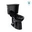 CST786CE#51 Drake Transitional 2-Piece Elongated 1.28 GPF Tornado Flush Toilet (Ebony)