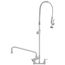 T&S Brass Wall Mount Pre-Rinse Faucet - Commercial Kitchen Sprayer With 1.15 GPM Flow