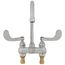 4" Deck Mount Two Handle Medical Faucet, 4-3/8" Gooseneck, with 4" Wrist-Action Handles, B-0892-01
