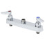 8" Deck Mount Two Handle Workboard Faucet with Less Nozzle and Lever Handles