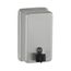 B-2111 ClassicSeries Vertical Wall Mounted Manual Bulk Liquid Soap Dispenser, 40-fl. Oz. (1.2 L) Capacity (Satin)