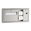 B-30929 Surface-Mounted Toilet Tissue, Seat-cover Dispenser and Waste Disposal (Satin)